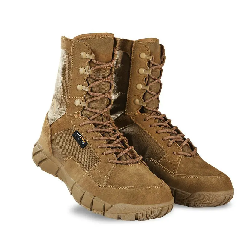 

Lightweight Suede leather Hiking shoes outdoor sports trekking shoes Work Safety Army Military tactical boots Men sneakers women