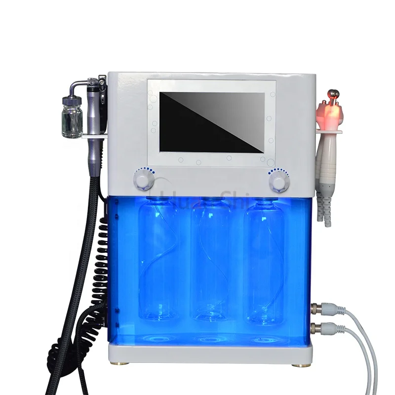 

All In One Facial Machine Deep Cleansing Rejuvenating Facial Machine, White with blue