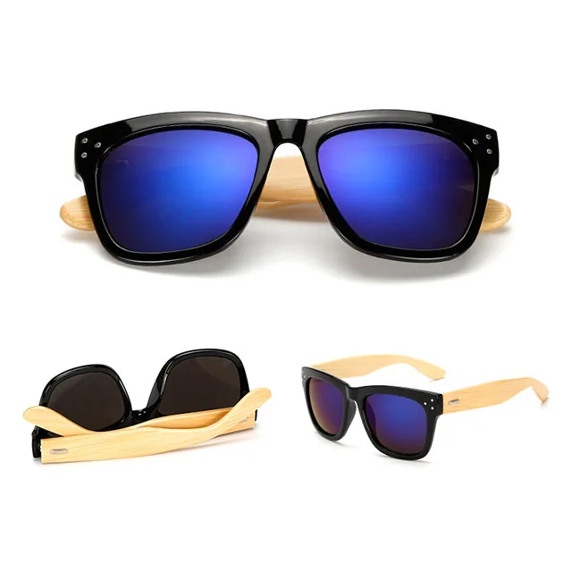 

DLK1528 las gafas de madera custom bamboo 2021 new novelty bamboo sunglasses