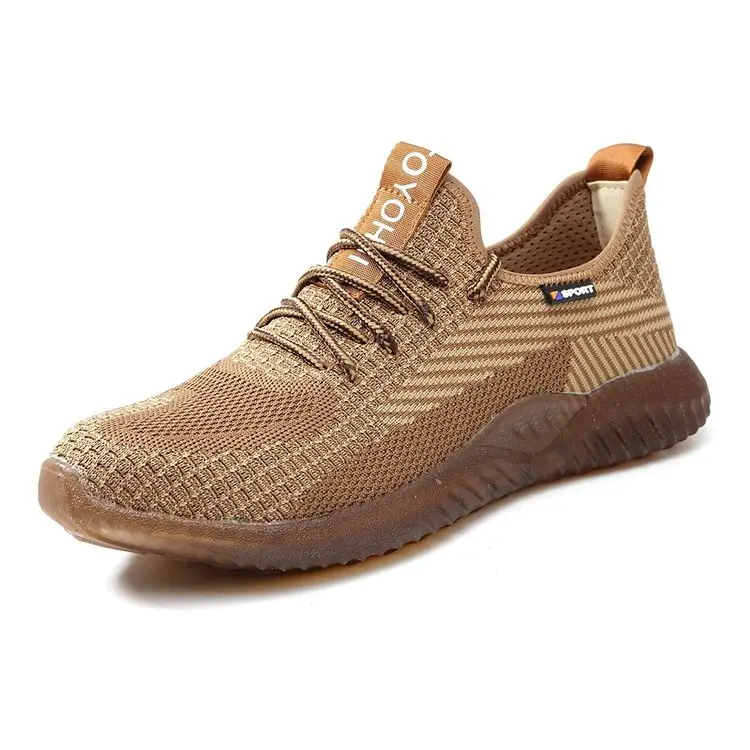 

Men's Steel Toe Safety Shoes Work Sneakers Breathable Lightweight Construction Footwear, 4 colors