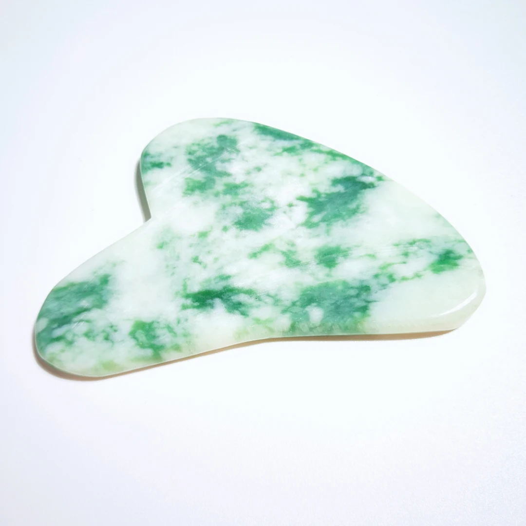 

Huiying Healthcare xiuyan jade guasha stone board custom face gua sha tool gift for business