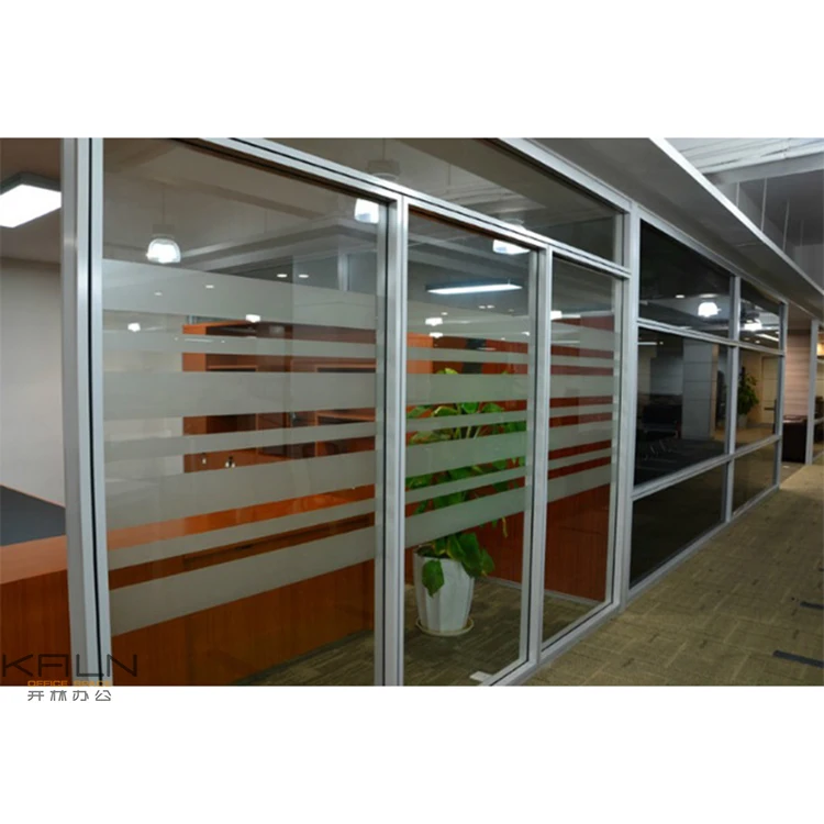 
V1080 system modern design office furniture room divider customized green material office partition wall glass soundproof 
