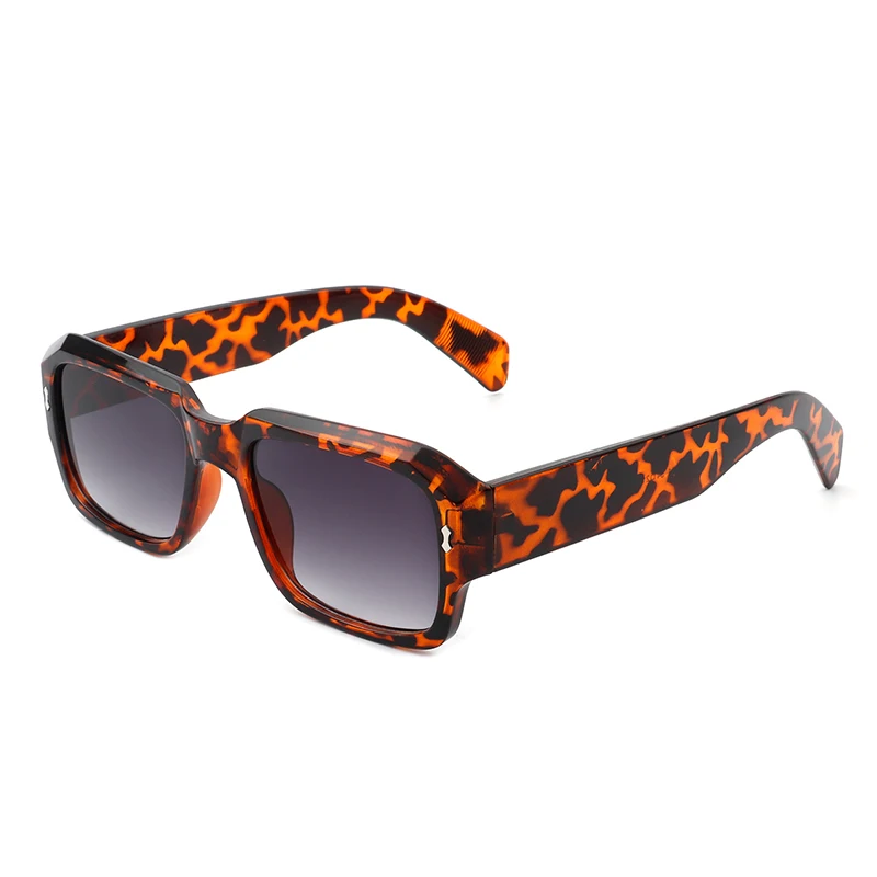

Women Brand Designer Rectangle Ins Popular Small Frame Personality Sunglasses Simple Retro Fashion Square Eyewear Sunglasses