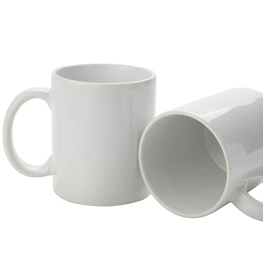 

Top Grade 11oz White Sublimation Ceramic Mug Personalized Blank Sublimation Coffee Mugs