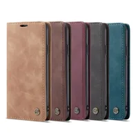 

Retro flip leather case for iphone 11 pro max Smart 2019 wallet cover for Huawei P30 Lite P20 Pro Honor 10 Lite phone case