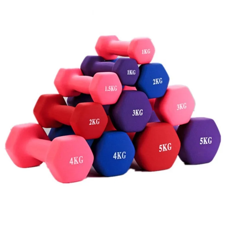 

Custom high quality popular neoprene dumbbell for gym exercise