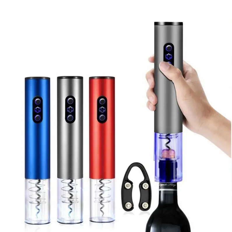 

H6 Kitchen Bar Tools Electric Corkscrew Battery Operated Home Wedding Party Gift Wine Bottle Opener Corkscrew