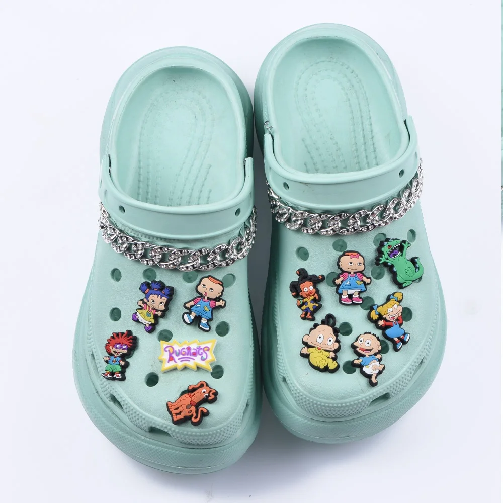 

Cartoon Shoe Charms for Kids Classic Animal Shoe Pins for Croc Sandal Decoration Cute Character Candy Shoe Clips, Picture