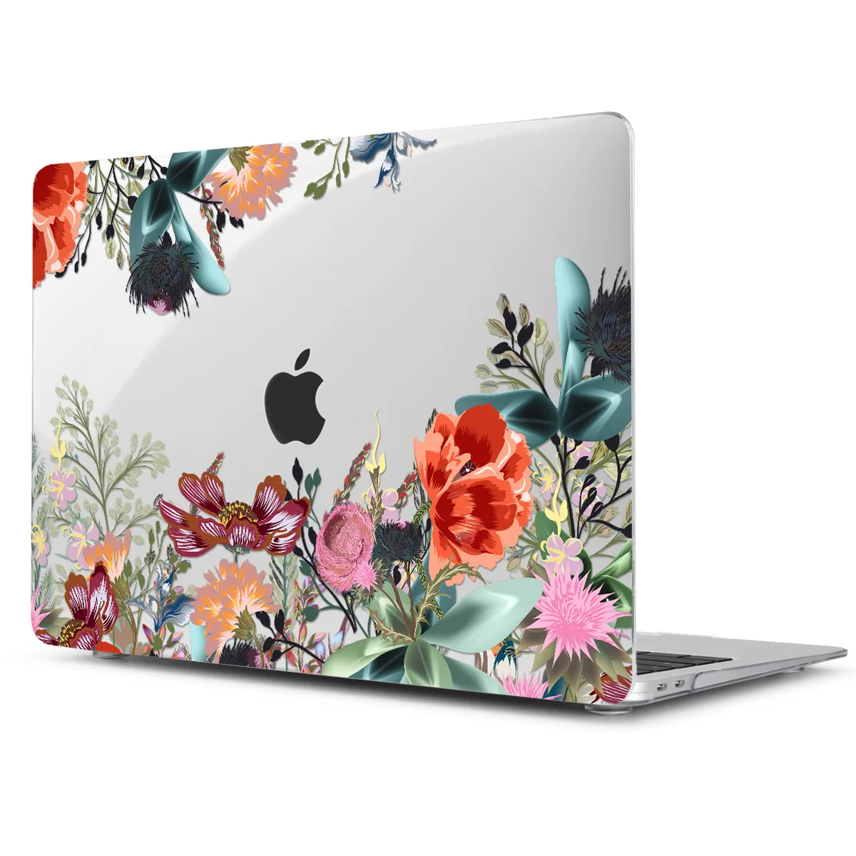 

Hard Crystal Floral Case For MacBook Air 12 /air 13 2020 A2337 retina pro 13.3 15 16 touch bar A2338 Flowers Laptop Case Sleeve, 15 colors
