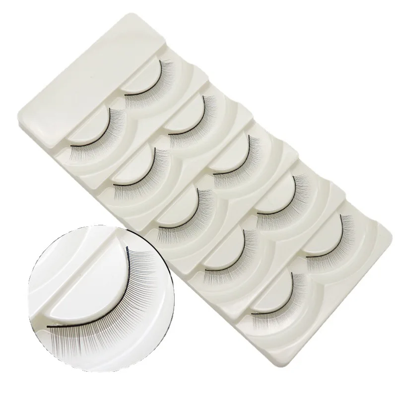 

False Eyelashes Extension Training Practice With Mannequin Self-adhesive Practice Lashes Strip For Teaching