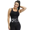 OEM ODM Latex Belt Snake Zipper Big Size Waist Cincher 7 Steel Bones Waist Trainer Belt Zipper Design Shapers
