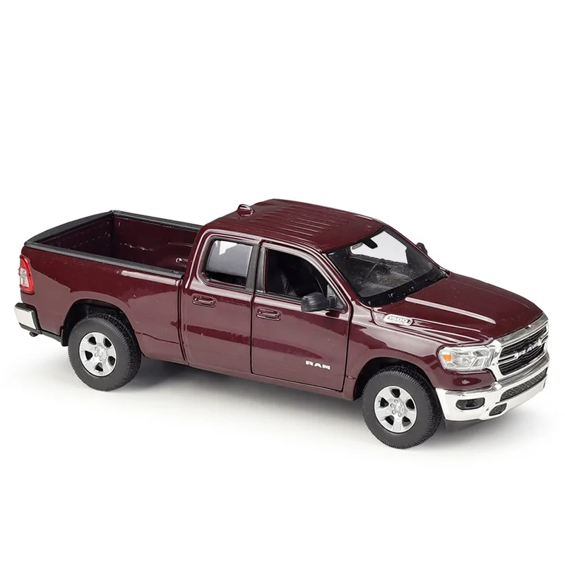 

WELLY 1:24 Pickup 2019RAM 1500 Car Alloy Car Model Tracks For Pickup Trucks Toy Diecast Toy Vehicles For Kids Gifts