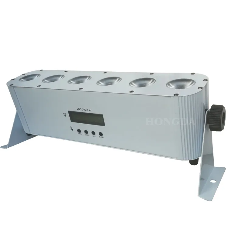 New Product Wireless Battery Powered Led Bar Lights,Rgbwa Uv 18w Led