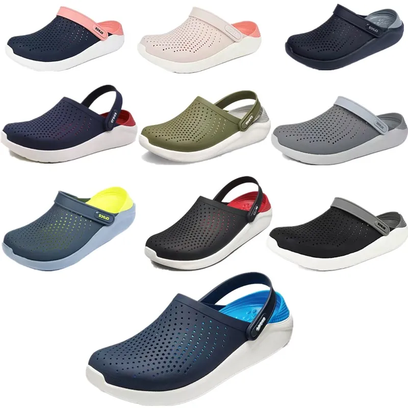 

2021 High Quality Sport style summer custom wholesale Outdoor Beach Slides Sandal Fishing Men Casual Plain garden clogs shoes