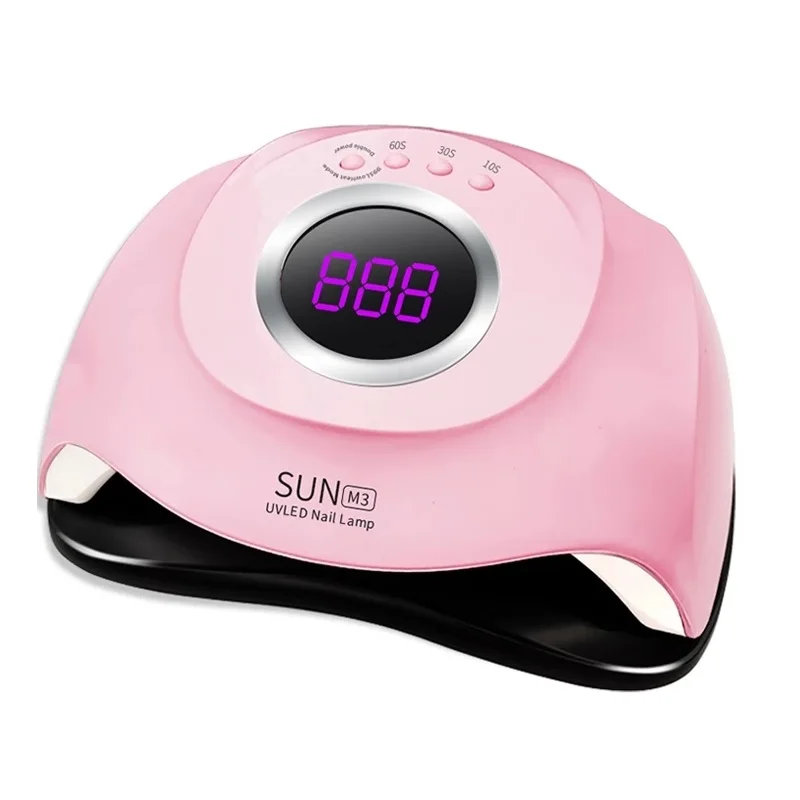 

180W LED Lamp Nail Dryer Machine UV Lamp For Gel Polish Dryer Lamp With Motion sensing LCD Display Nail Art Tool, 2colors