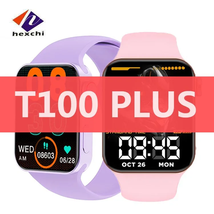 

Factory Android Smart Watches 2021 Watch 7 W26 M26 HW22 Fitness Sports Health Heart Rate Kids Reloj T100 Plus Smart Watch