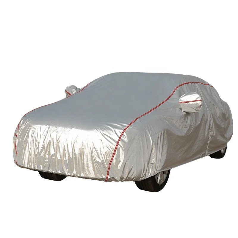 
Top Quality UV Protection Driver-Side Zippered Opening Waterproof Dustproof PEVA Car Park Cover 