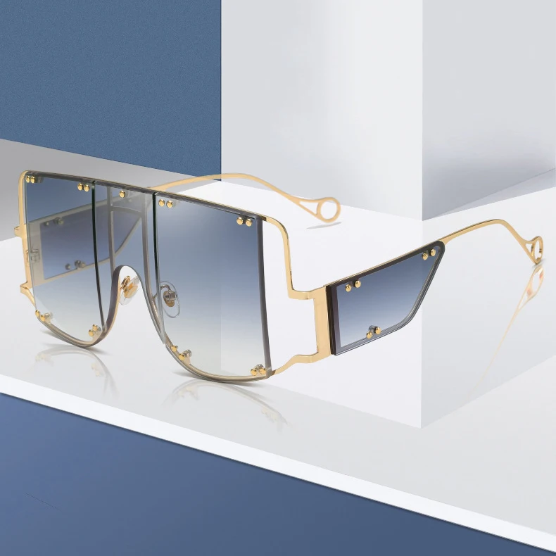 

Stock Oversize Vintage Sun Glasses Sunglasses Metal Fashion Design Men Women Luxury Brand Designer Sunglasses 2021, Custom colors