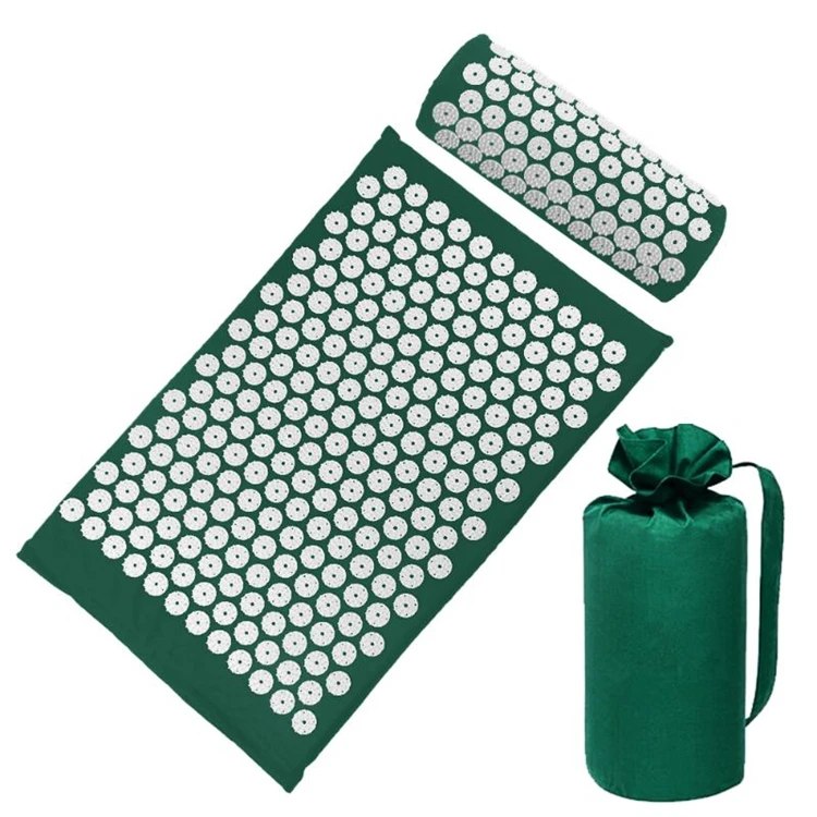 

Exercise Relaxation Acupoint Nail Needle Massage Pillow Accupressure Mat