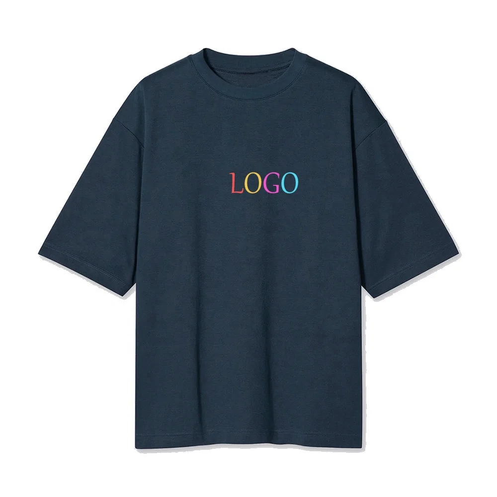 

New Style 100%Cotton Dropped Sleeves Oversized Super Longline mens T-shirt Custom Logo Casual T Shirt
