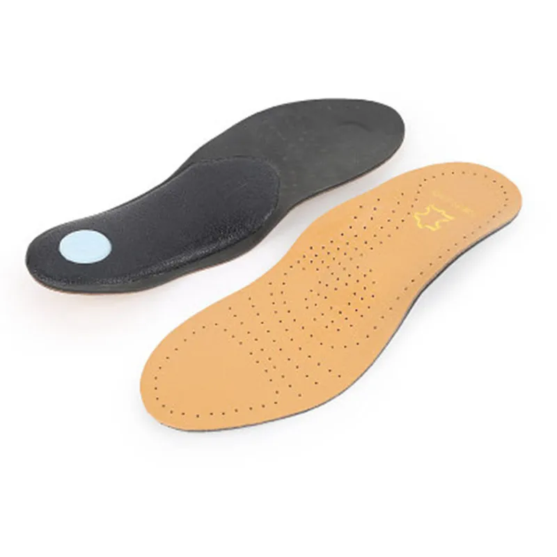 New Leather Orthopedic Shoe Arch Mat Latex Flat Bottom Support Pad X/o ...