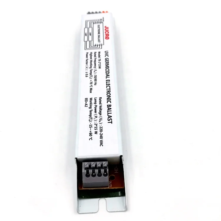 T8 2*18W Electronic Ballast for UV germicidal lamp tubes use from Hubei Jucro Electric