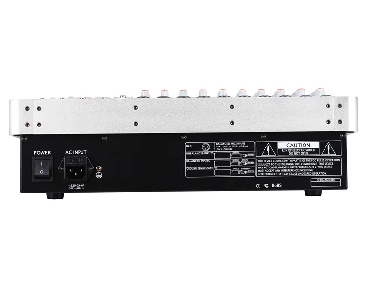 Top quality audio mixer dual 99 effects mixer audio mixer professional supplier