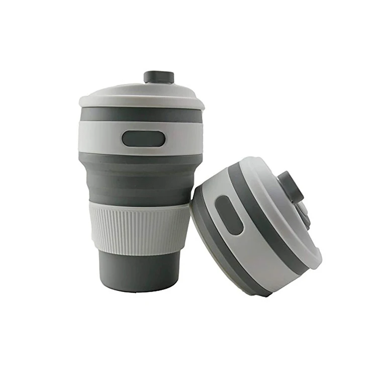

Food-Grade Silicone Coffee Mugs Folding Cup Silicone Outdoor Cup Silicone Collapsible Travel Cup