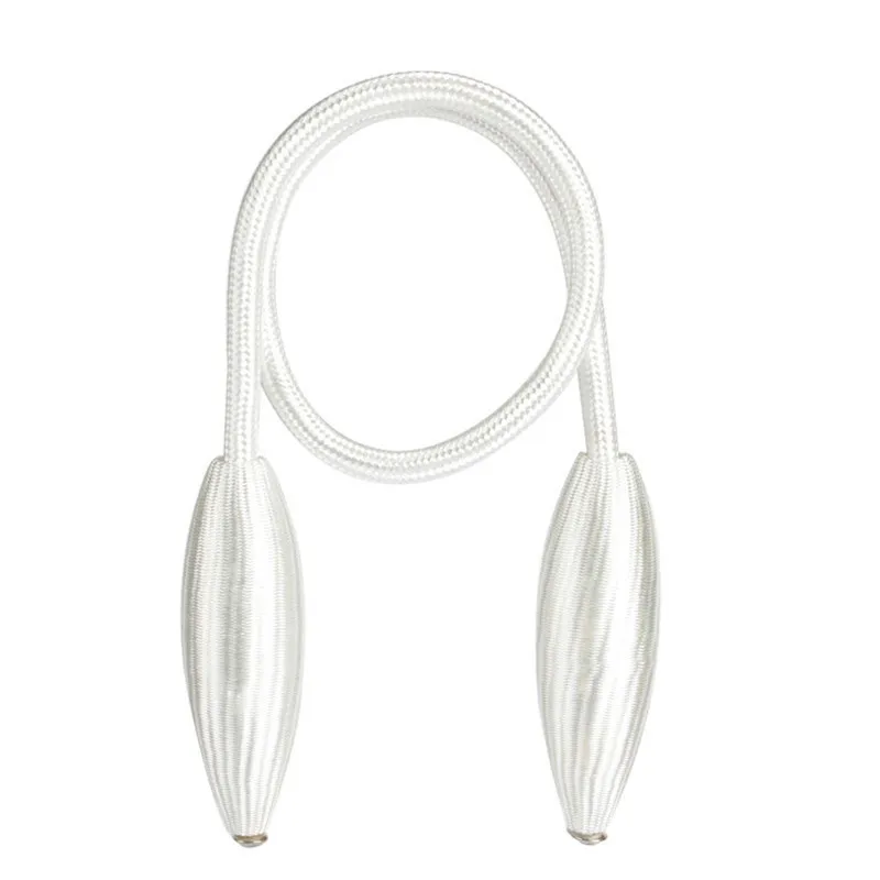 

2020 new curtain buckle metal simple strap European Window Clips Tie Backs Holders, White
