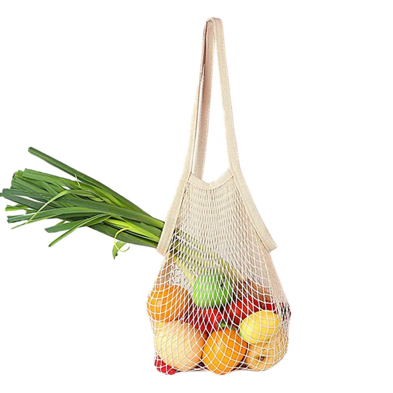 

100% organic cotton shopping vegetable mesh bags for fruits and vegetables, Customized color