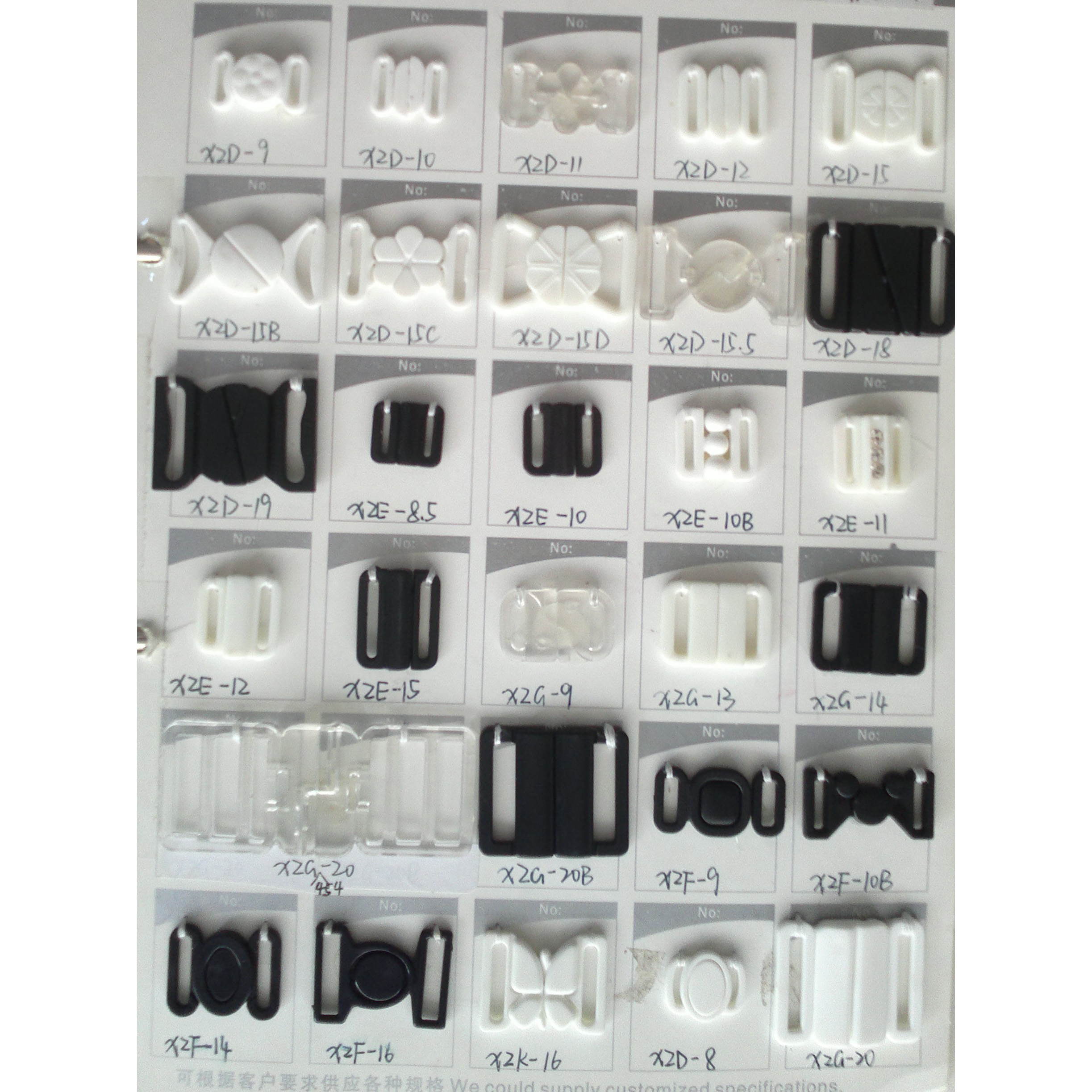 

Plastic Bra front clip