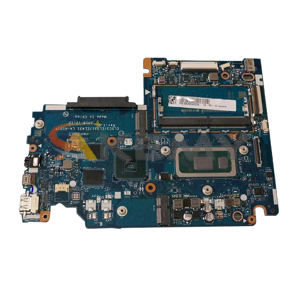 

LA-H101P Motherboard for Lenovo S340-14IWL S340-15IWL Laptop motherboard Mainboard with 5405U I3 I5 I7 8th Gen 4GB RAM V2G GPU