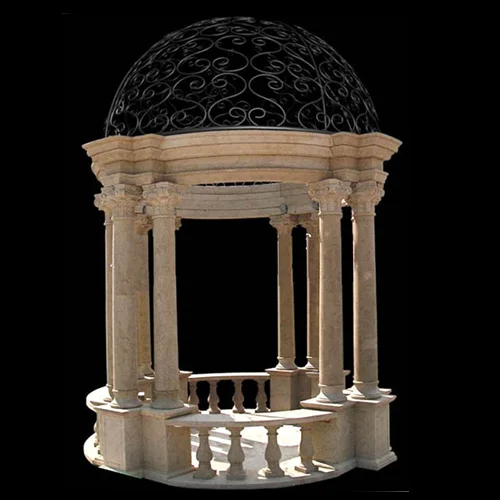 
garden ornaments marble stone summerhouse 