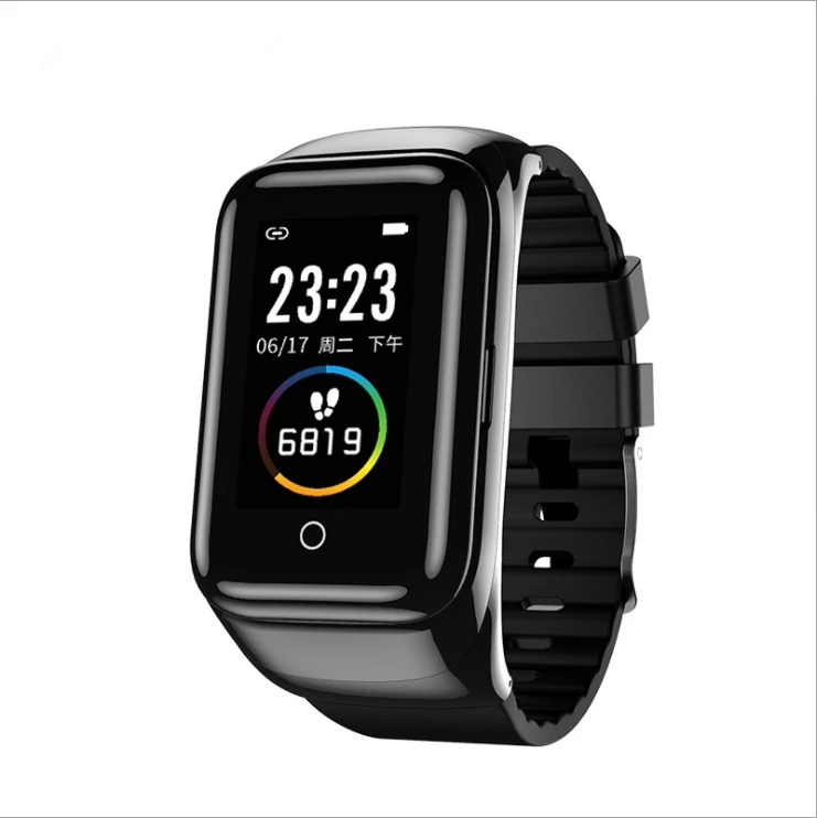 

drop shipping M7 Smart Watch with TWS BT5.0 Earbubs, Black
