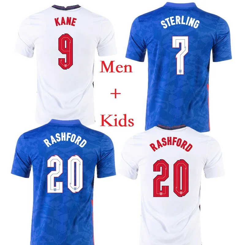 

Thailand Wholesale 2021 Plain Wear Set England KANE LINGARD Kids Youth Uniforms Soccer Jersey, Custom color