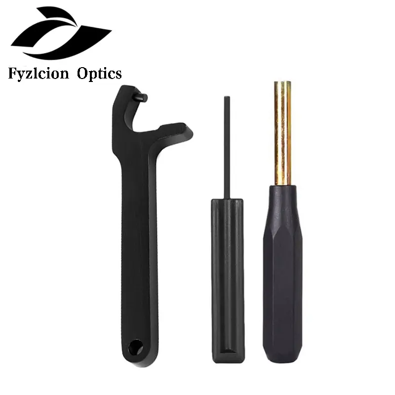 

Fyzlcion Glock Magazine Plate Disassembly Removal Tool Front Sight Tool Takedown Punch Disassembly Tool Kit, Black