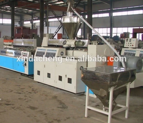 
PVC-SJSZ65/132 pipe manufacturing machinery plastic making machine price 