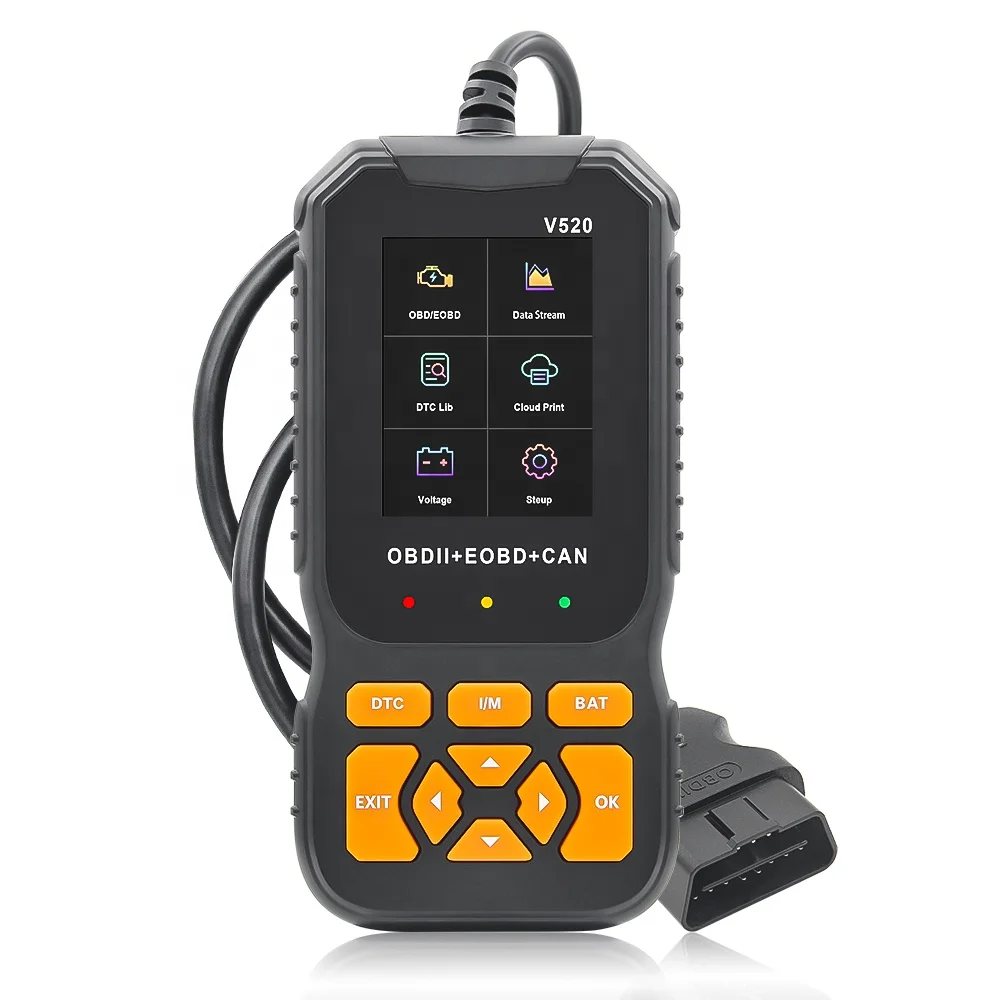 

Escaner Automotriz V520 Car Engine Fault Code Reader Automotive OBD2 Car Scanner For Car Diagnostic Tool