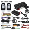 pke keyless entry car alarm system security universal remote start stop with GPS tracker Android and IOS APP push button start