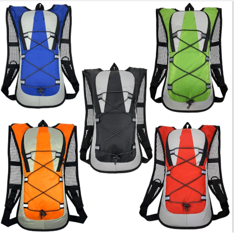 

Cycling backpack hydration outdoor water bladder bag, Blue, black, green, red, etc