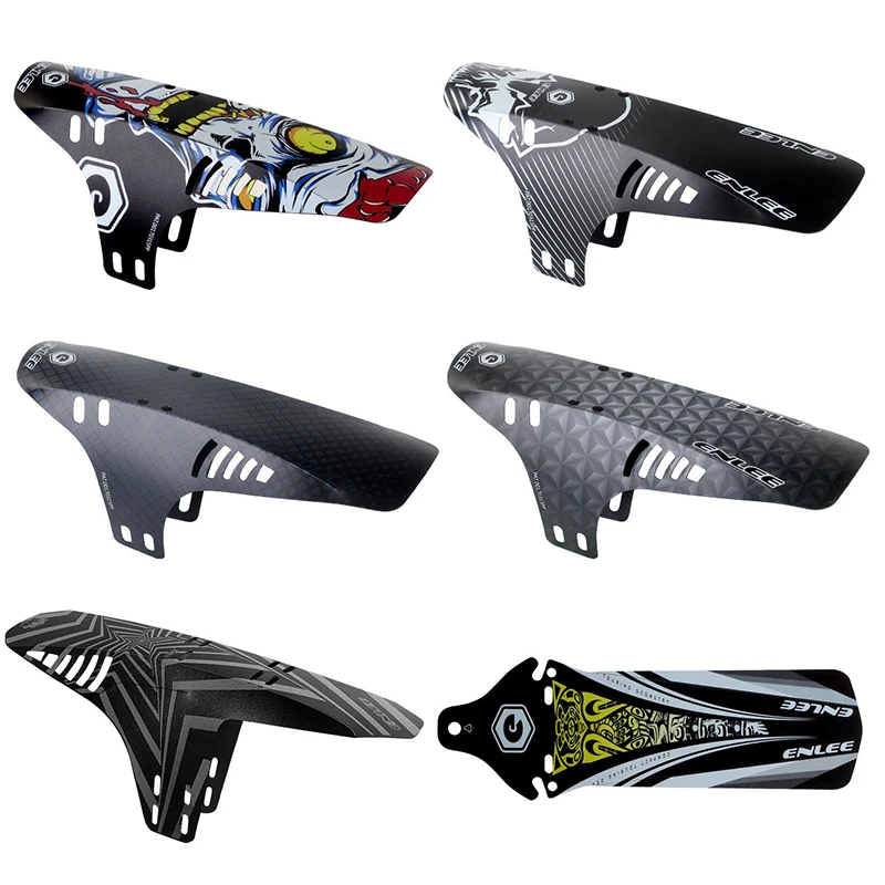 

RTS MTB Mountain Carbon Fiber Mudguard Cycling Accessories Front Rear bicycle Wings bike Mud Guard with 8 Colors