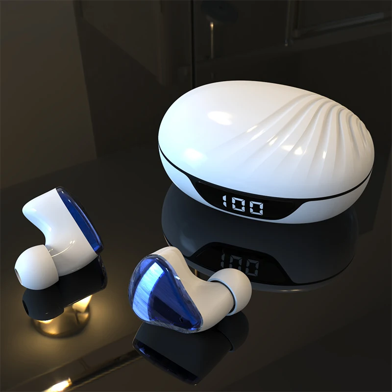 

P68 Airoha Chip Blackpod Noise Canceling Game Auriculares Deportivos Ohrhorer Tws Wireless Earbuds Earphone & Headphone, White/red/black/green