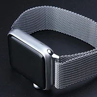 

Custom fit smart wrist milanese watch band belt 316l stainless steel banding strap smart band milanese loop apple watch