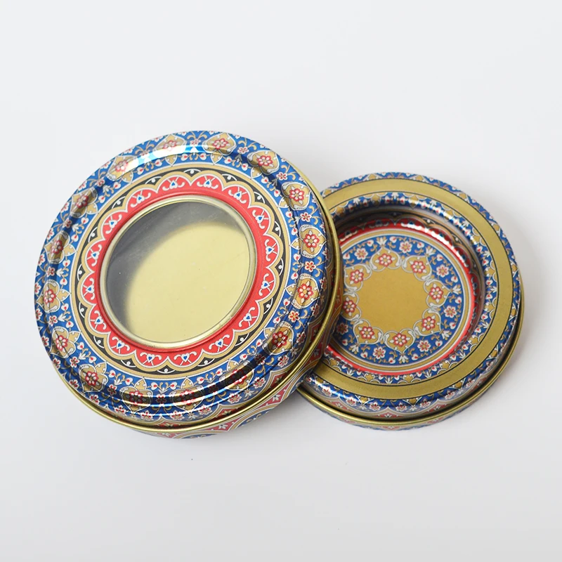 

1g 3g 5g Wholesale Iran Saffron Super Negin Metal Tin Saffron Packaging Box