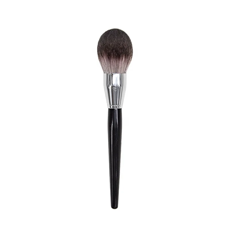 

Private Label Cosmetic Beauty Tool Wood Handle Soft Bristles Loose Powder Blush Brush Makeup Brush