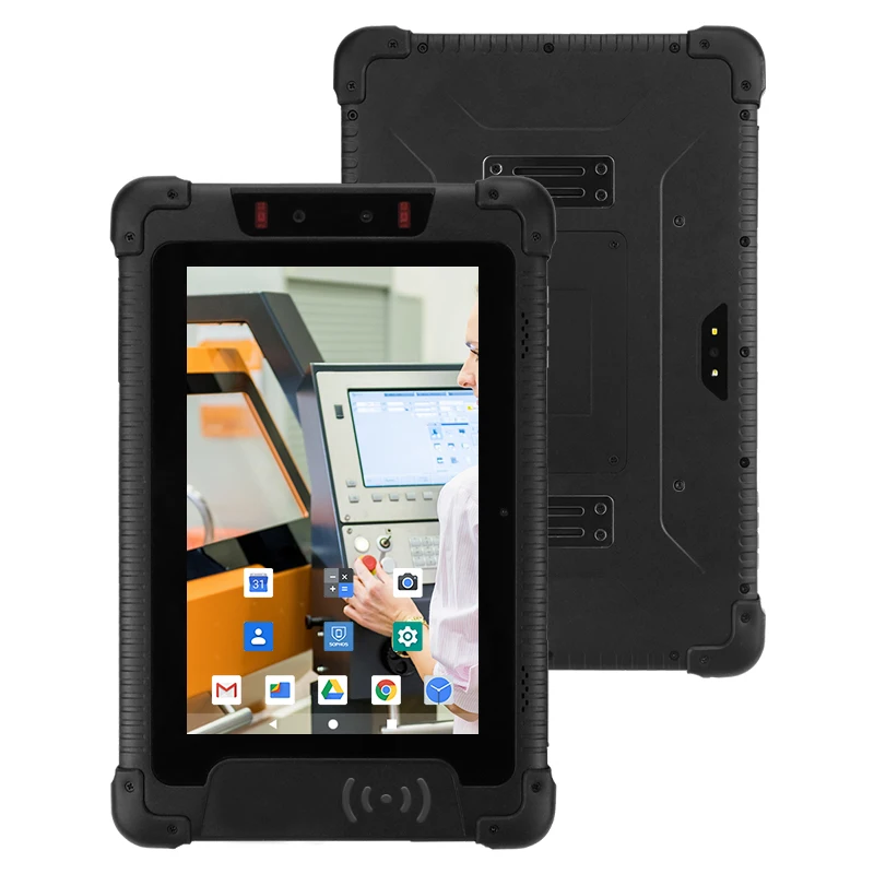 

8 inch IP65 Waterproof 5G WiFi Tough Tab 4G LTE Phone Calling Rugged Tablet, Black