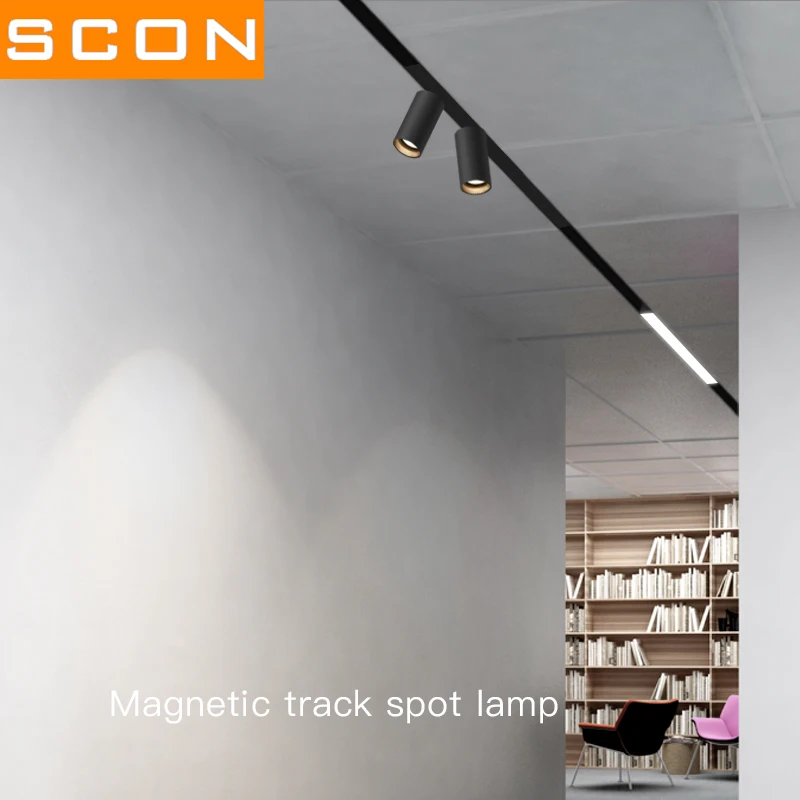 Magnetic Light 10W COB Housing Track Light Spotlight India Price Track Lighting