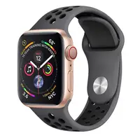 

Soft Silicone Sport Breathable Apple Watch Band for All Apple Watch Series