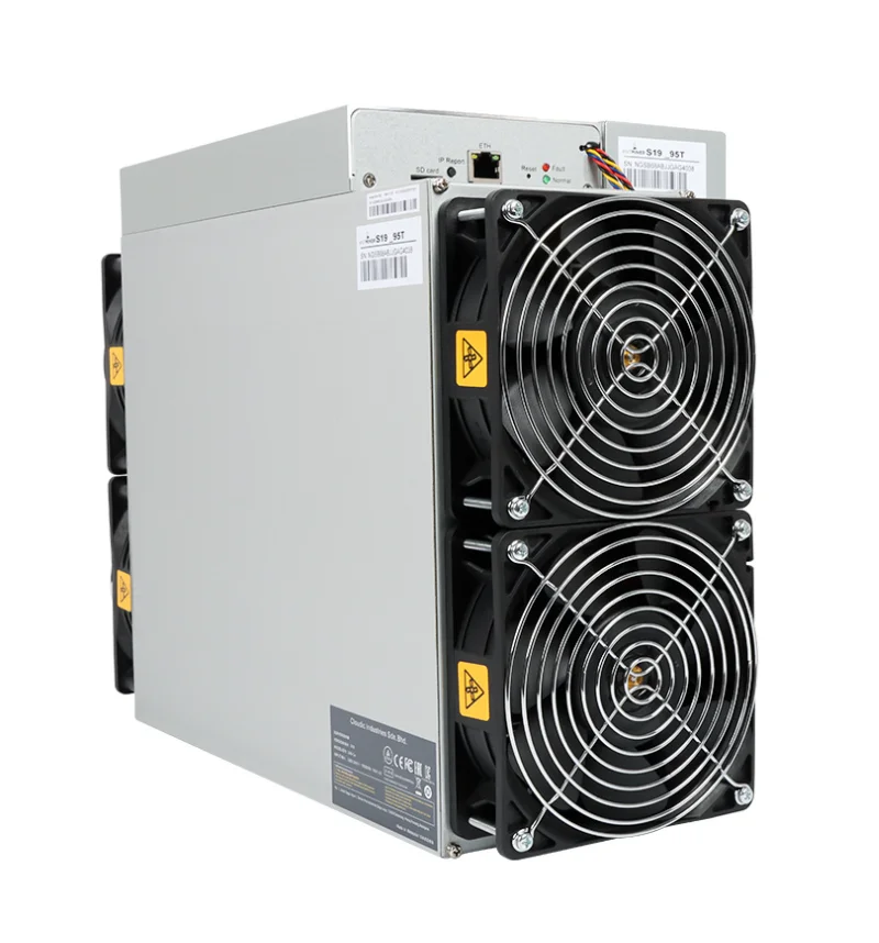 

S19 95TH/S S19Pro 110Th/s 3250W Bitmain Antminer S19 Pro BTC Crypto Mining Machine