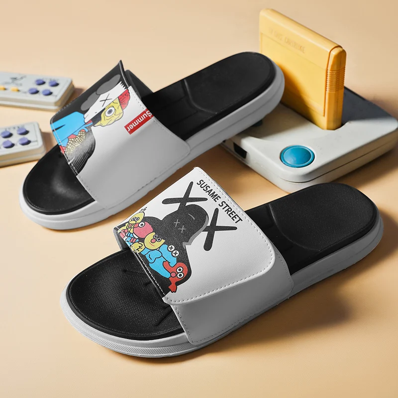 

2021 carton summer designer women slides